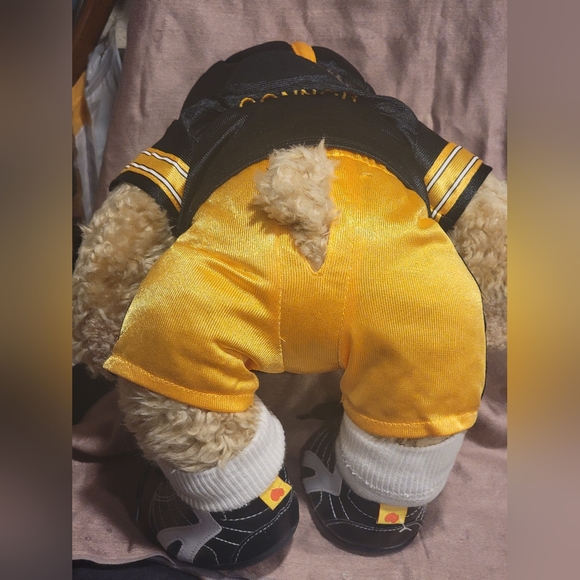 2009 Pittsburgh Steelers Build-A-Bear Workshop Plush Bear - Picture 2 of 14